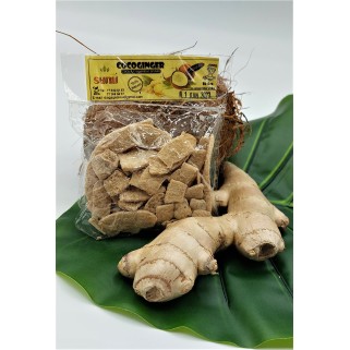 Coco et gingembre séchés